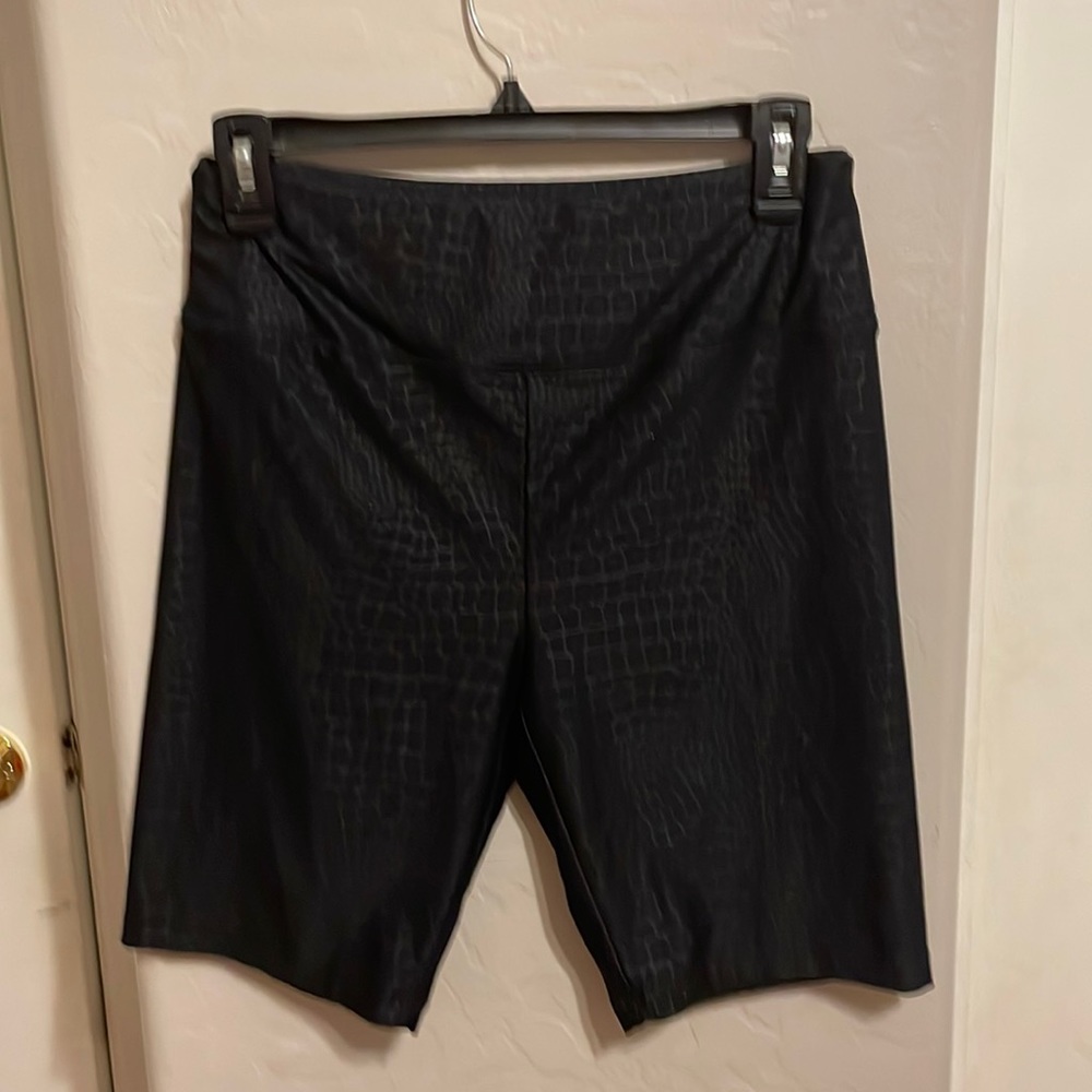 Black bike shorts